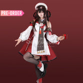 【Pre-Sale】Game Genshin Impact Cosplay Hu Tao Cherries Snow-Laden Cosplay Costume Cosplay Costumes